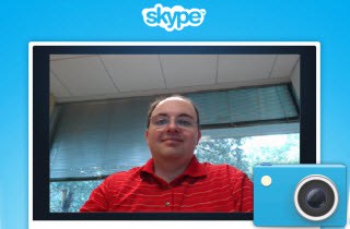 Schnappschuss über Skype