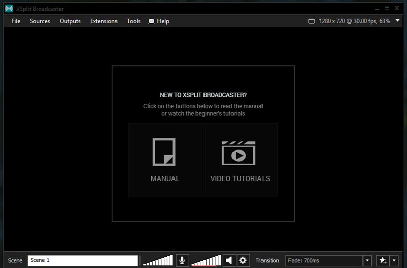 Broadcaster interface