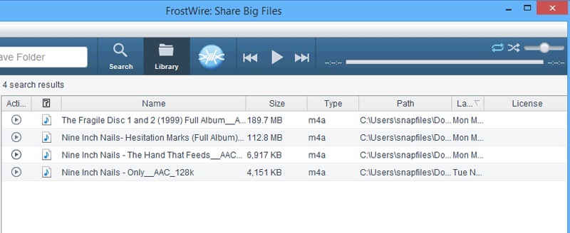 frostwire music download 