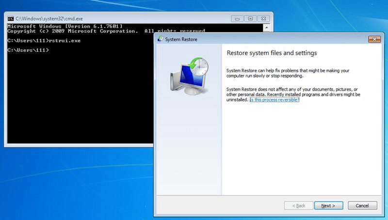 Windows wiederherstellen, um 0x0000003b aufzulösen