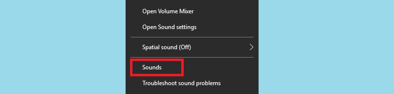 open the sound dialog
