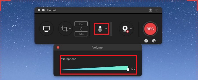 max the volume level