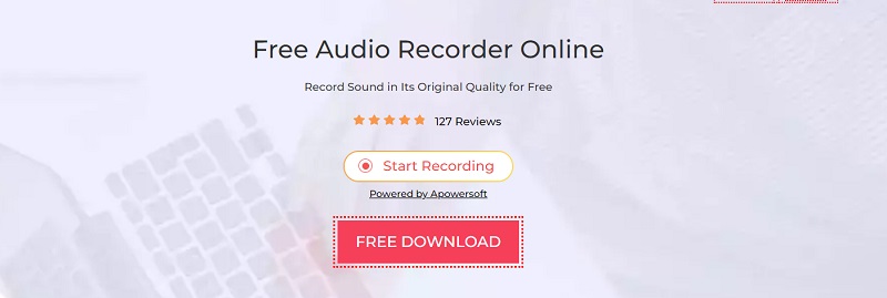 free audio recorder online