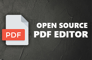 open source pdf editor