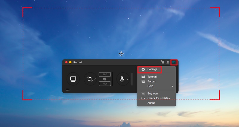 cacher la barre d'outils