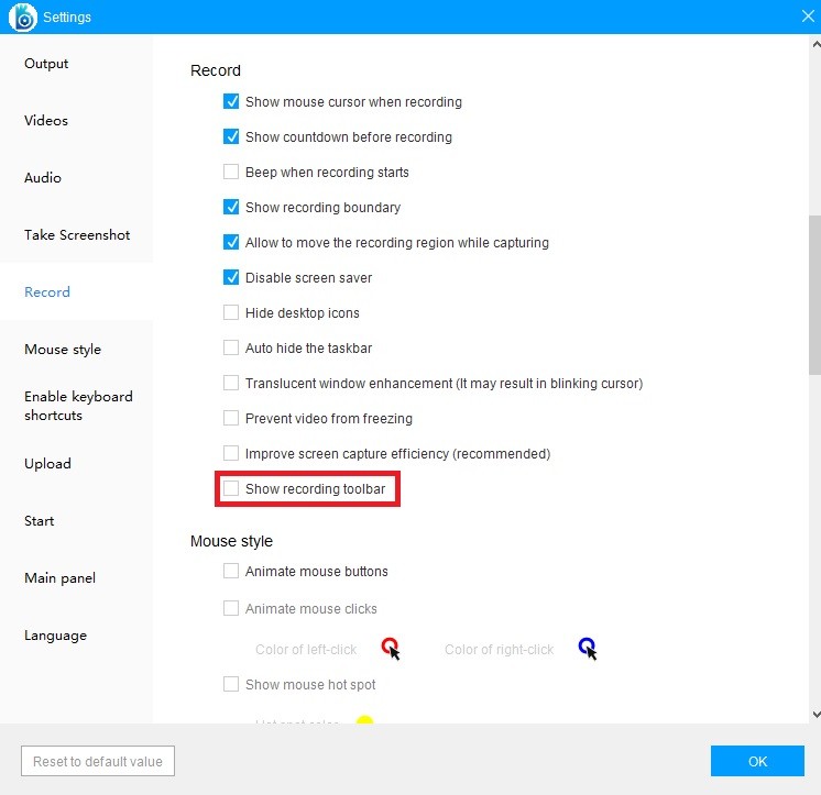 How to Hide Toolbar When Recording Your Computer Screen