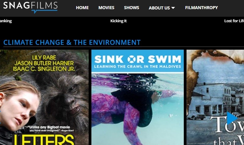 snagfilms homepage
