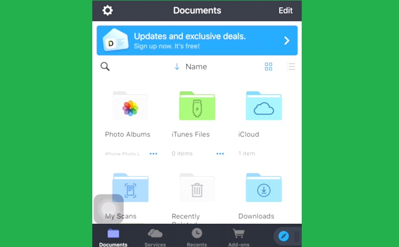 documents by readdle on ios
