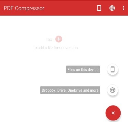 pdf App komprimieren