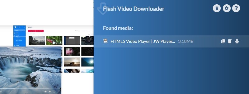 descargador de video flash