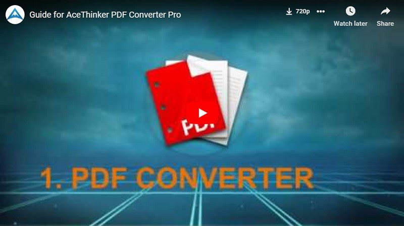acethinker convertidor de pdf pro