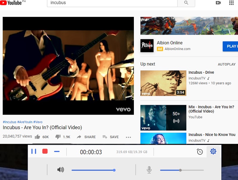 youtube recorder mr recording