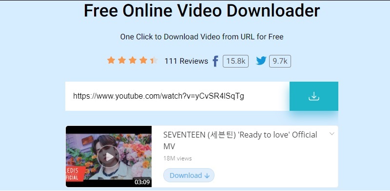 browser video downloader online step2