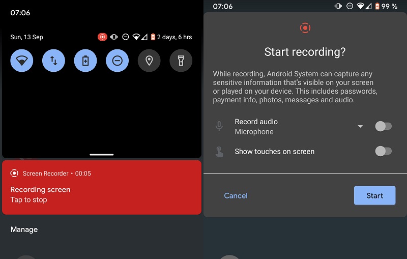 record netflix android