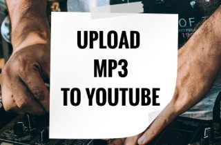 upload audio to youtube