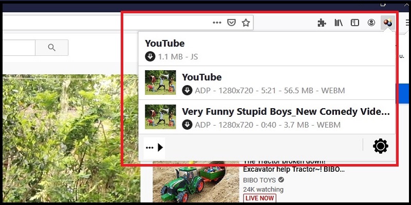 how to download youtube videos in firefox