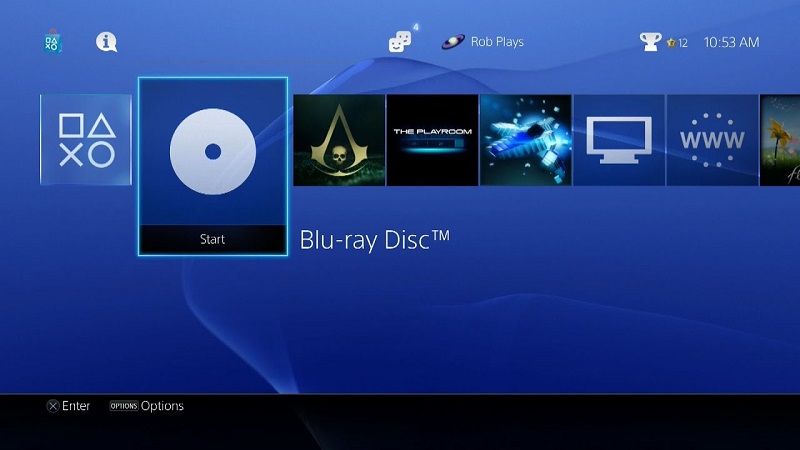 play dvd to ps4