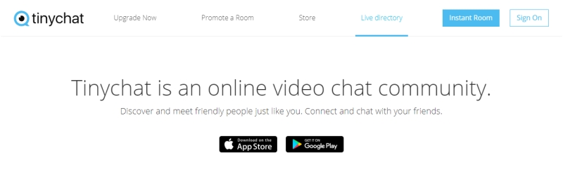 Talk to strangers online video free