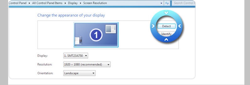 windows7 screen resolution