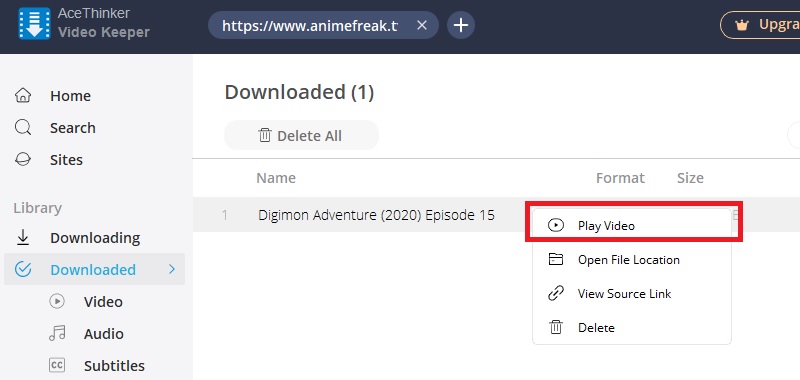 download animefreak vk step4
