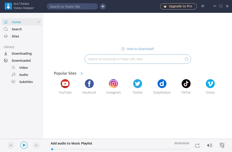 video to mp3 fb vk step1