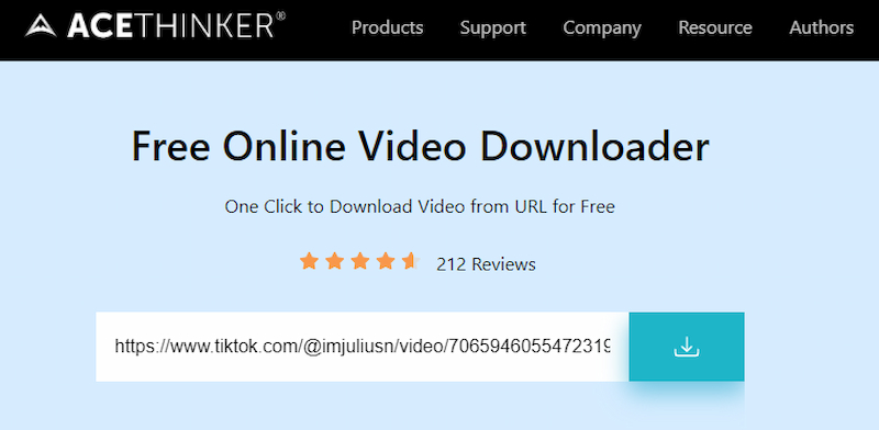 how to download tiktok video online