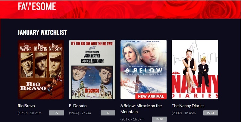 free movie streaming sites no sign up fawesometv