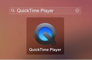 detener la grabación de pantalla de Quicktime