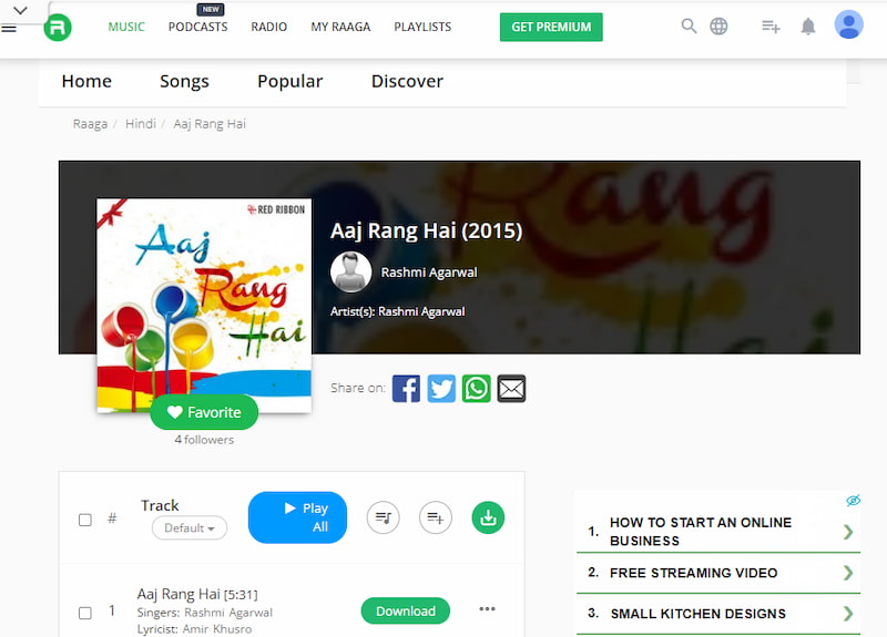 descargar canciones hindi mp3 en raaga