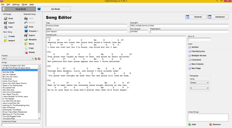 songwriting software open song