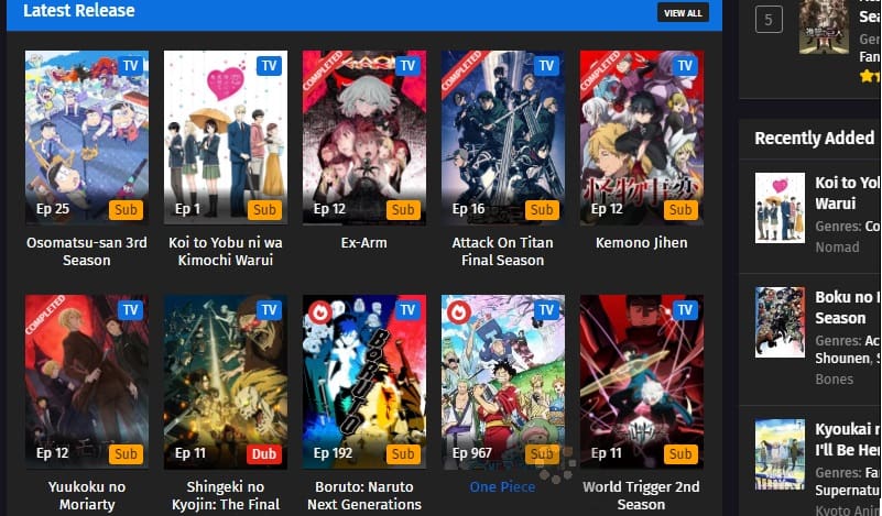 watch anime without ads picotube