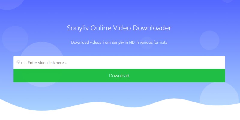 download sonyliv with  yt4kdownloader
