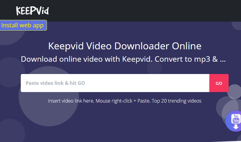 download music video keepvid
