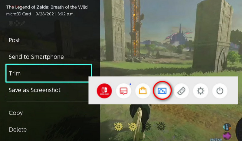 transfer nintendo switch recorded clips