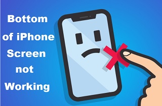 How to Fix iPhone Bottom Screen Not Working
