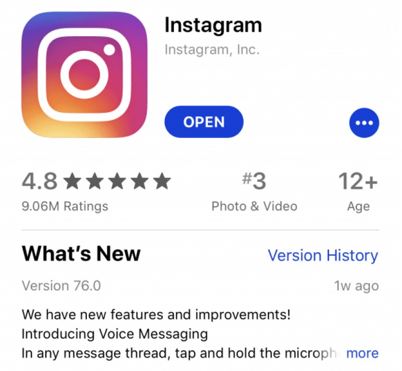 instagram not posting update
