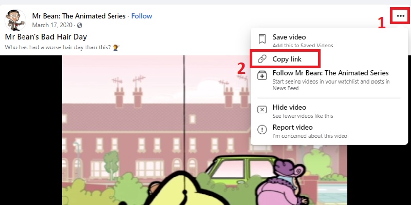 upload facebook video to youtube fovd step1