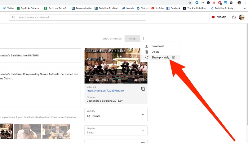watch private youtube video sign in google