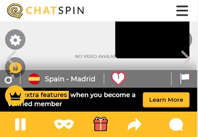 chatspin interface