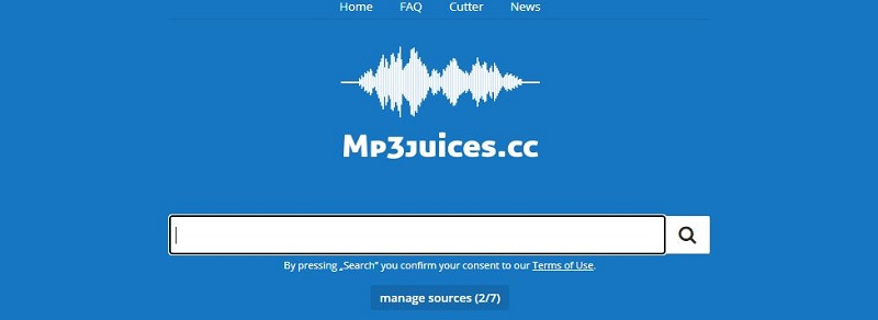 mp3juices interface