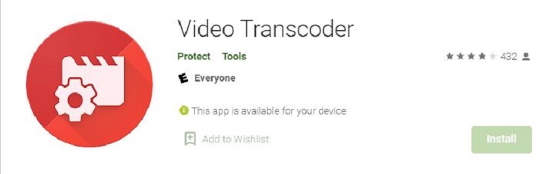 best video compressor for android video transcoder4