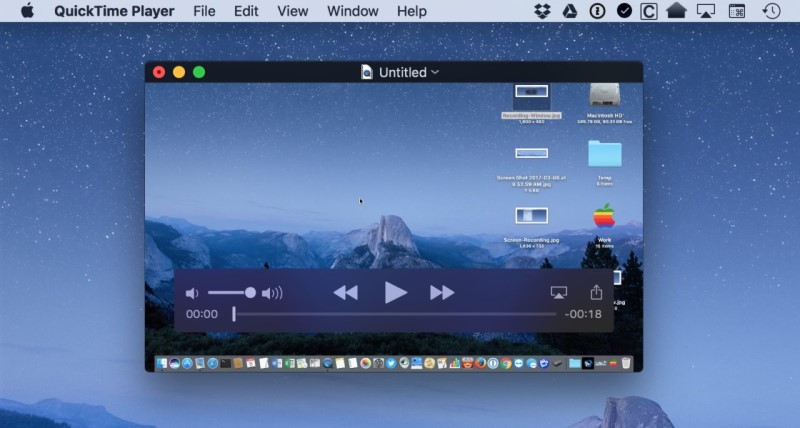 compress quicktime video interface
