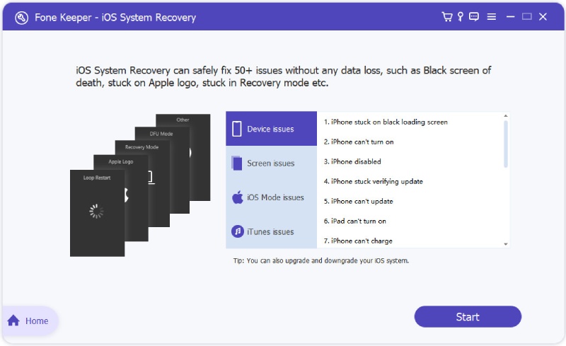 AceThinker iOS System Recovery 1.0.6 full