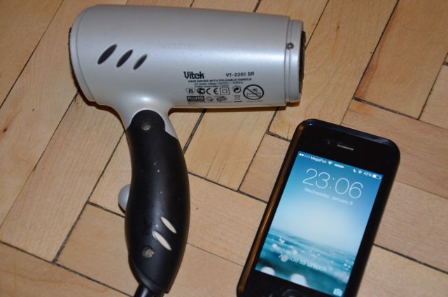iphone stuck on charging heat phone