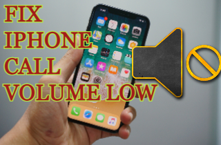 feature iphone call volume low
