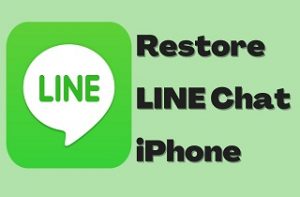 función restaurar línea chat iphone