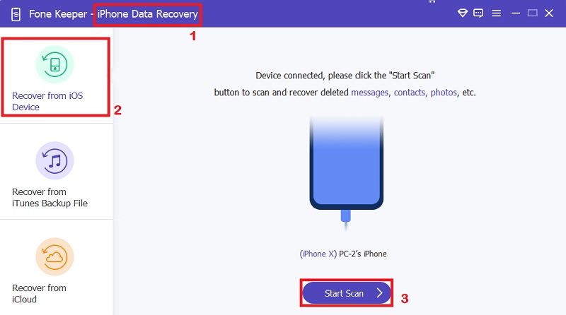 recover deleted Skype messages iPhone fk step2