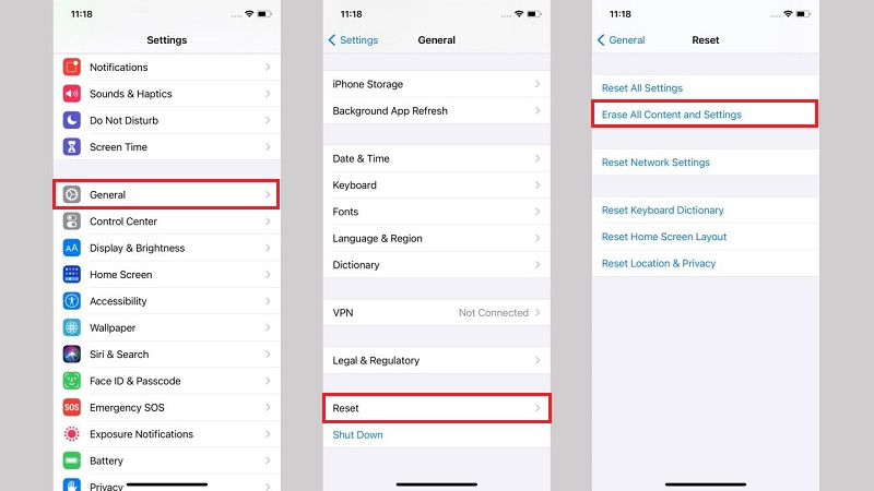restore iphone from icloud without reset official method 3