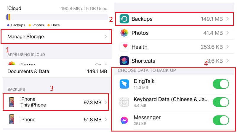 restore iphone from icloud without reset official method 4 and 5