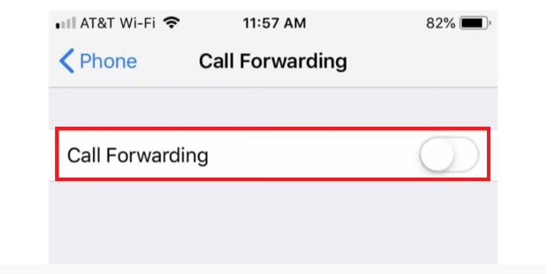 visual voicemail unavailable turn off call forwarding